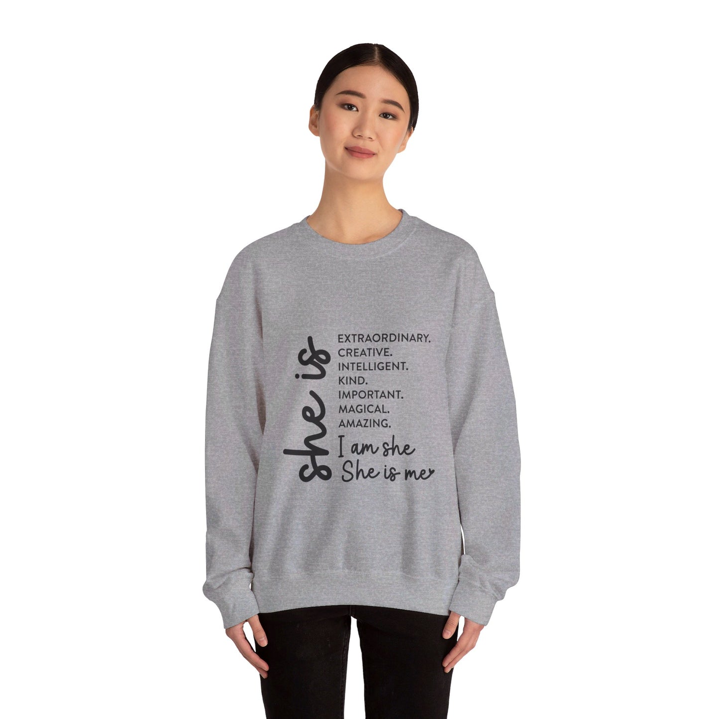 For Daughter | Unisex Heavy Blend™ Crewneck Sweatshirt