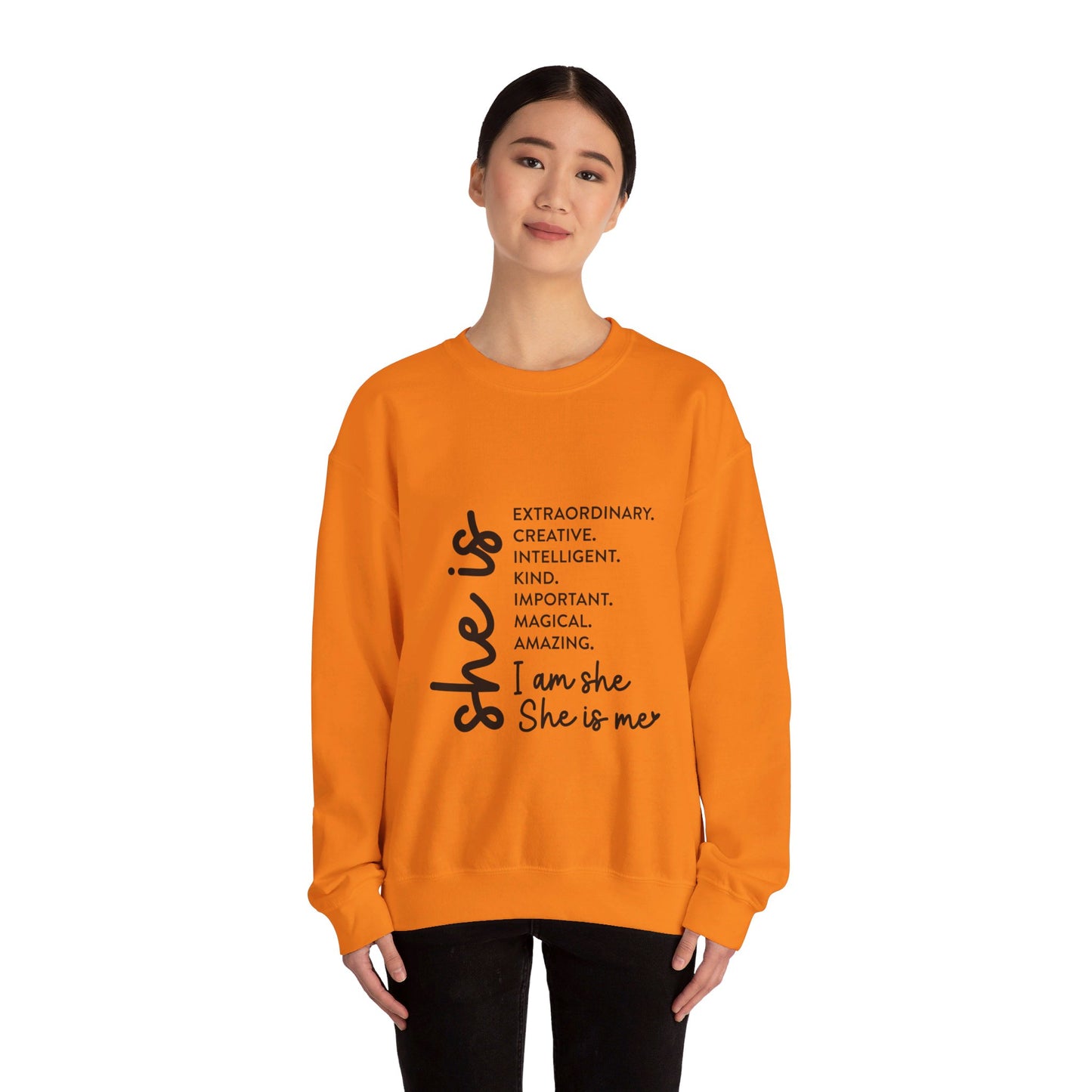 For Daughter | Unisex Heavy Blend™ Crewneck Sweatshirt