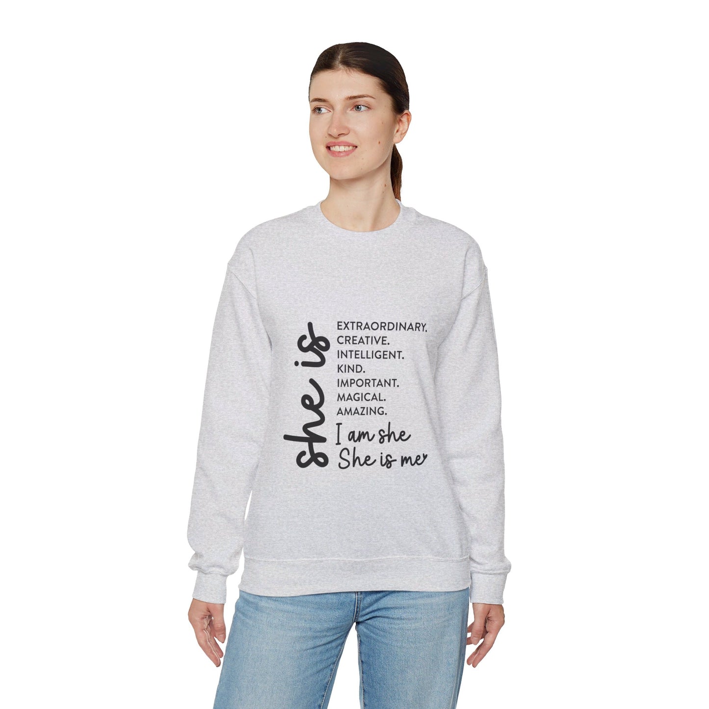 For Daughter | Unisex Heavy Blend™ Crewneck Sweatshirt