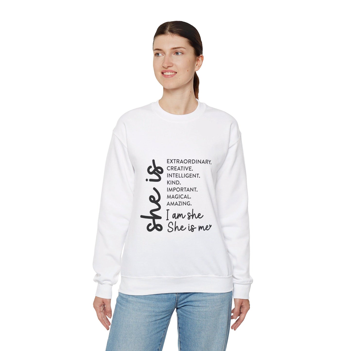 For Daughter | Unisex Heavy Blend™ Crewneck Sweatshirt